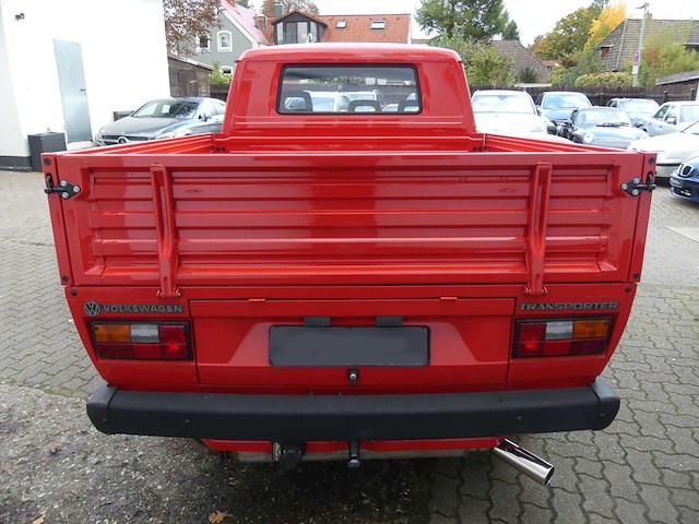 1990 volkswagen t3 doka pritsche | classic vw pickup truck - afbeelding 43 van  46
