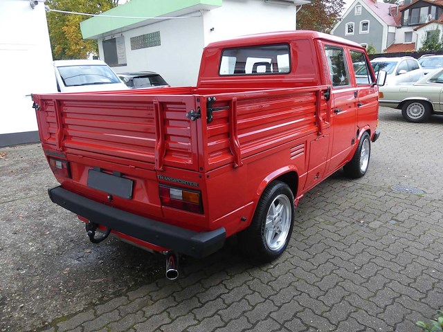 1990 volkswagen t3 doka pritsche | classic vw pickup truck - afbeelding 44 van  46