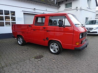 1990 volkswagen t3 doka pritsche | classic vw pickup truck - afbeelding 45 van  46