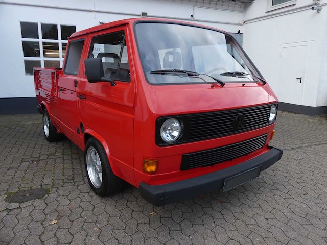 1990 volkswagen t3 doka pritsche | classic vw pickup truck - afbeelding 46 van  46