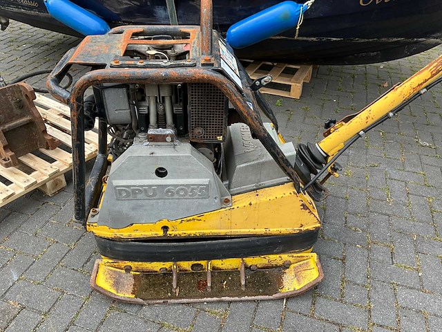 1990 wacker dpu 6055 trilplaat - afbeelding 2 van  10