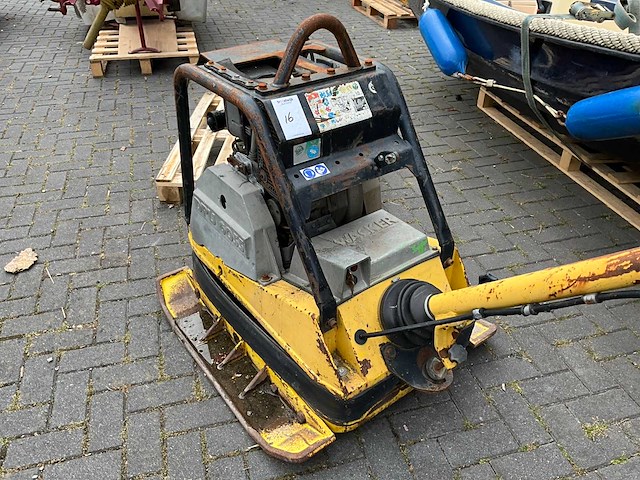 1990 wacker dpu 6055 trilplaat - afbeelding 3 van  10