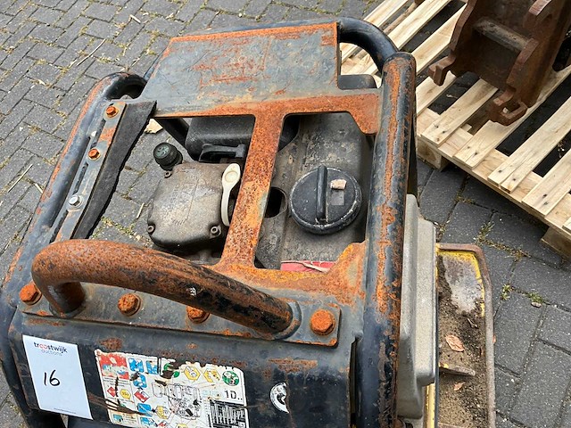 1990 wacker dpu 6055 trilplaat - afbeelding 6 van  10
