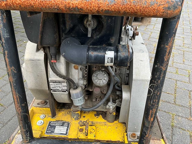 1990 wacker dpu 6055 trilplaat - afbeelding 9 van  10