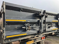 1990 zelfbouw kipper met 2x haakarmbak met kraan - afbeelding 12 van  18