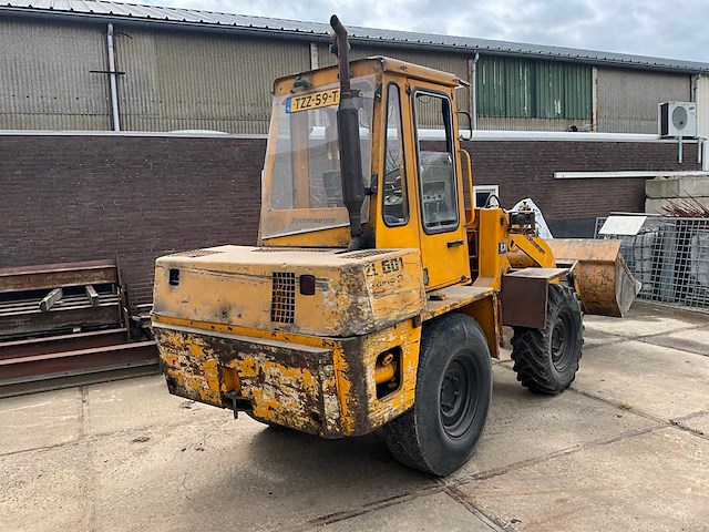 1990 zettelmeyer zl1601b shovel - afbeelding 13 van  17