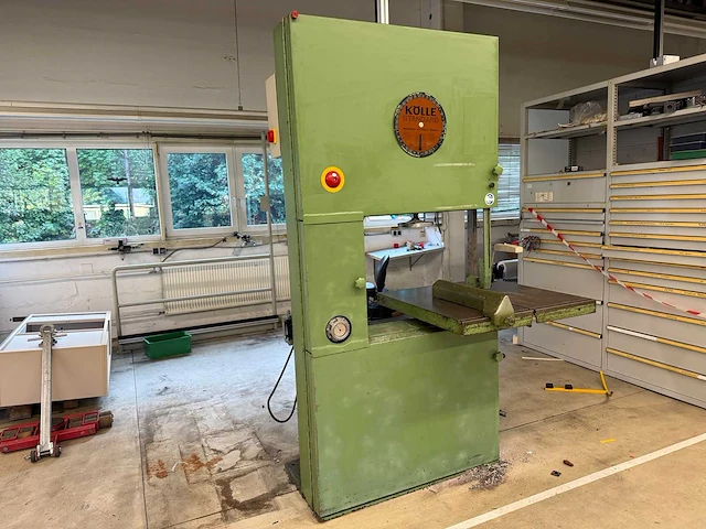 1991 - kolle - st80 - metal vertical band sawing machine - afbeelding 2 van  10