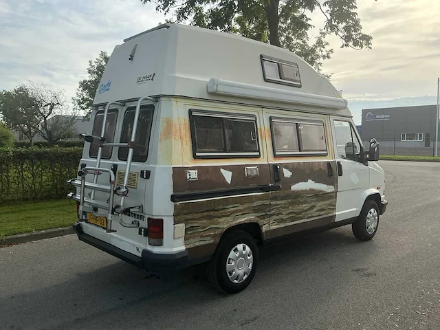 1991 - peugeot - j5 1400 d 290b52(h) kampeerauto - camper/kampeerwagen - afbeelding 19 van  25