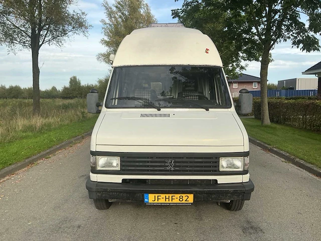 1991 - peugeot - j5 1400 d 290b52(h) kampeerauto - camper/kampeerwagen - afbeelding 21 van  25