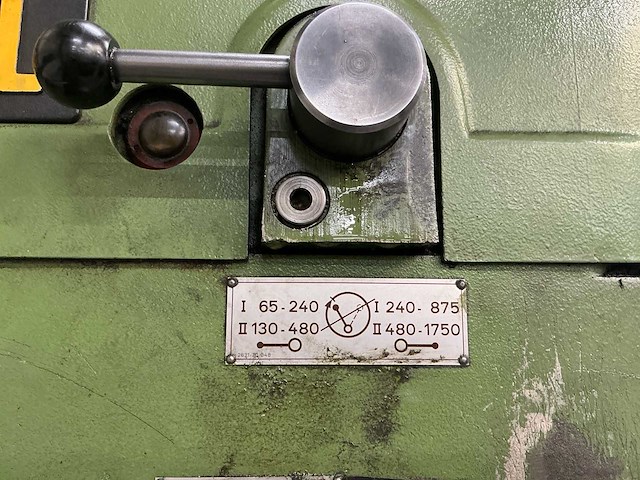 1991 alzmetall ab35/s kolomboormachine - afbeelding 2 van  10