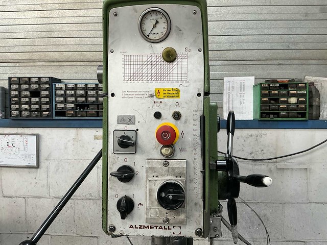 1991 alzmetall ab35/s kolomboormachine - afbeelding 6 van  10