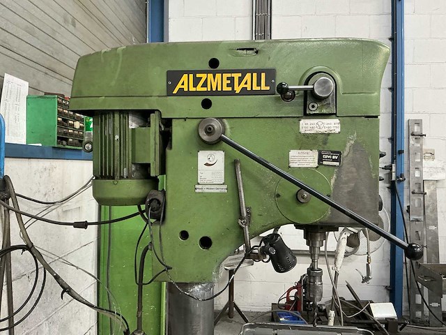 1991 alzmetall ab35/s kolomboormachine - afbeelding 9 van  10