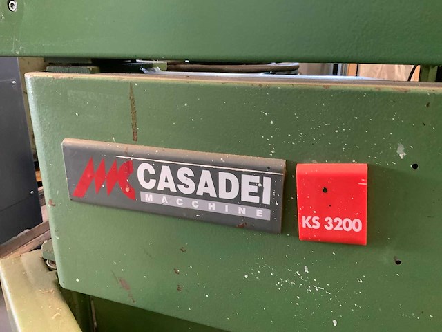 1991 casadei ks 3200 formaatzaag - afbeelding 9 van  15