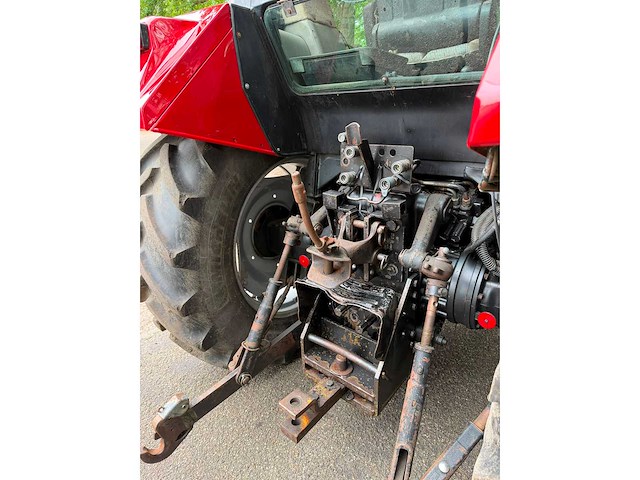 1991 case international 845 xl (frontlader) vierwielaangedreven landbouwtractor - afbeelding 11 van  13
