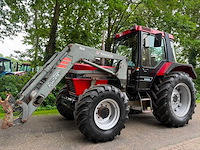 1991 case international 845 xl (frontlader) vierwielaangedreven landbouwtractor - afbeelding 1 van  11