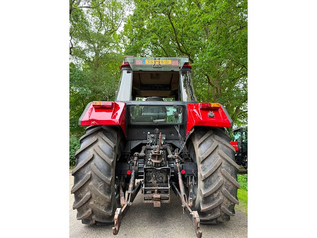 1991 case international 845 xl (frontlader) vierwielaangedreven landbouwtractor - afbeelding 7 van  11