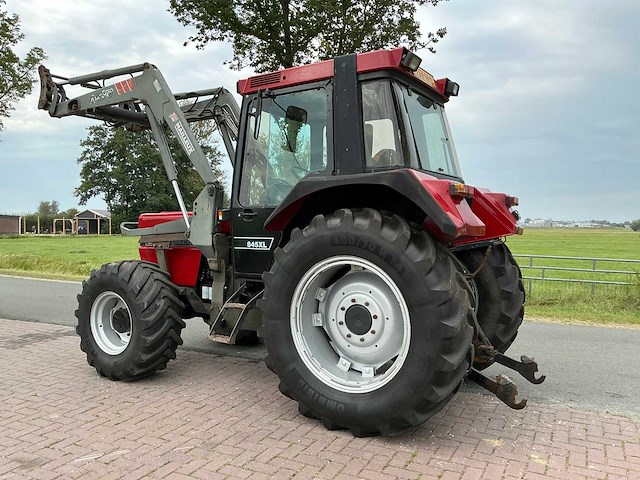 1991 case international 845xl vierwielaangedreven landbouwtractor met voorlader - afbeelding 7 van  37