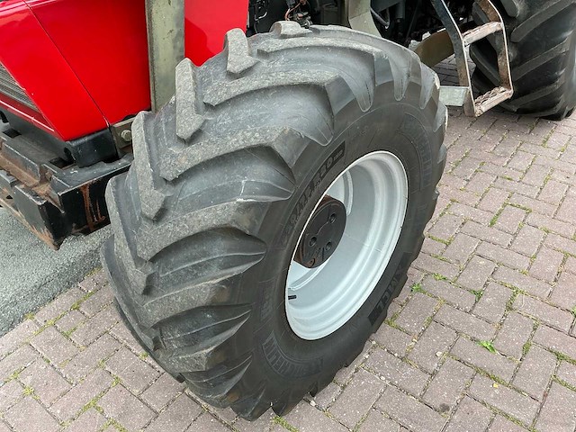 1991 case international 845xl vierwielaangedreven landbouwtractor met voorlader - afbeelding 13 van  37