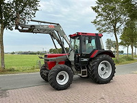 1991 case international 845xl vierwielaangedreven landbouwtractor met voorlader - afbeelding 1 van  38