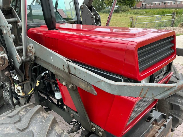 1991 case international 845xl vierwielaangedreven landbouwtractor met voorlader - afbeelding 17 van  38