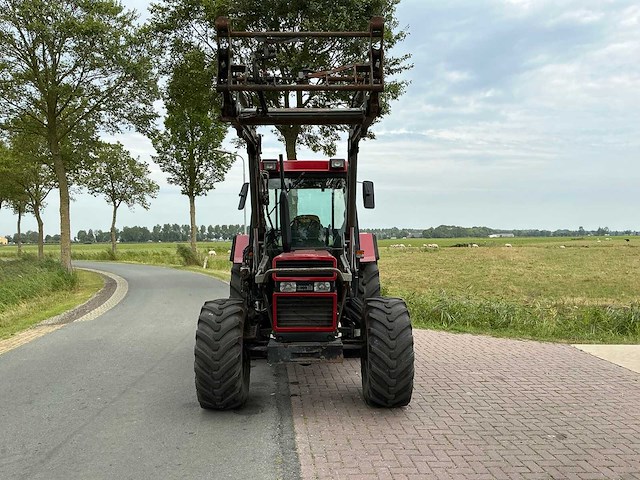 1991 case international 845xl vierwielaangedreven landbouwtractor met voorlader - afbeelding 34 van  38