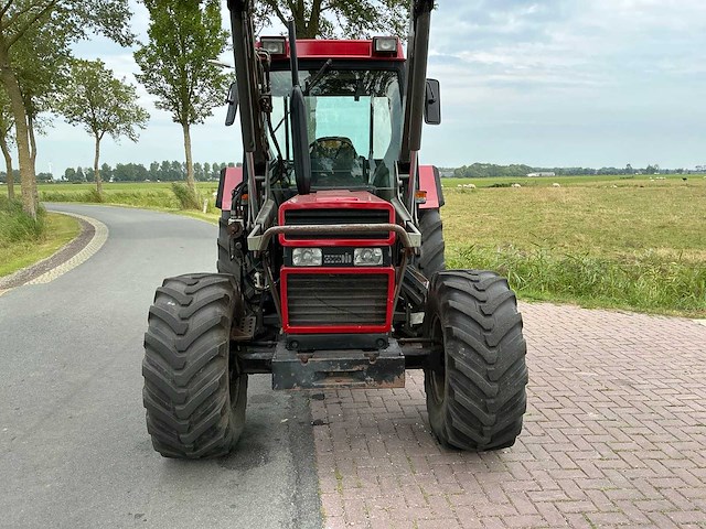 1991 case international 845xl vierwielaangedreven landbouwtractor met voorlader - afbeelding 35 van  38