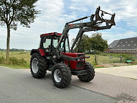 1991 case international 845xl vierwielaangedreven landbouwtractor met voorlader - afbeelding 36 van  38