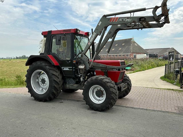 1991 case international 845xl vierwielaangedreven landbouwtractor met voorlader - afbeelding 37 van  38