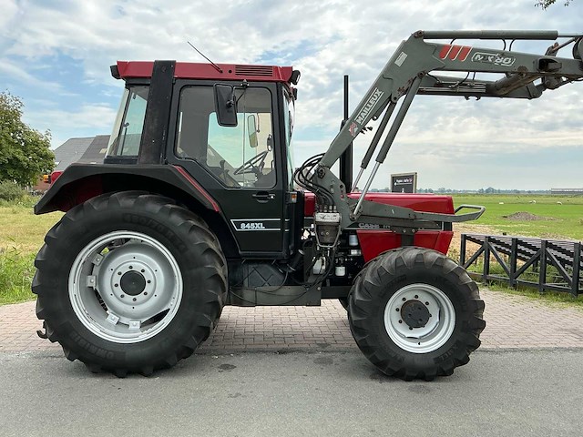 1991 case international 845xl vierwielaangedreven landbouwtractor met voorlader - afbeelding 38 van  38