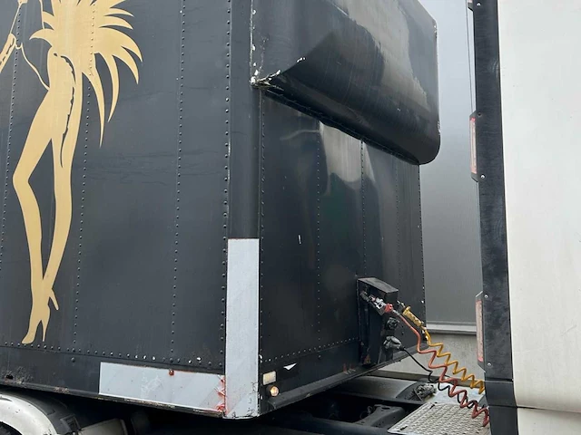 1991 cravan tasker gesloten oplegger – aluminium bovenbouw – luchtgeveerd – 9.100 kg - afbeelding 5 van  8