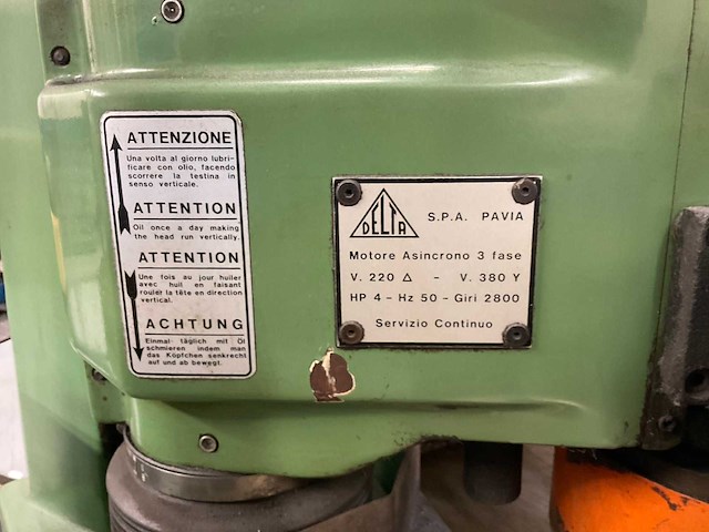 1991 delta lf-350 vlakslijpmachine - afbeelding 9 van  11