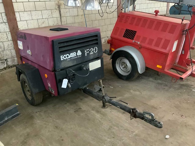 1991 ecoair f20 luchtcompressor - afbeelding 5 van  11