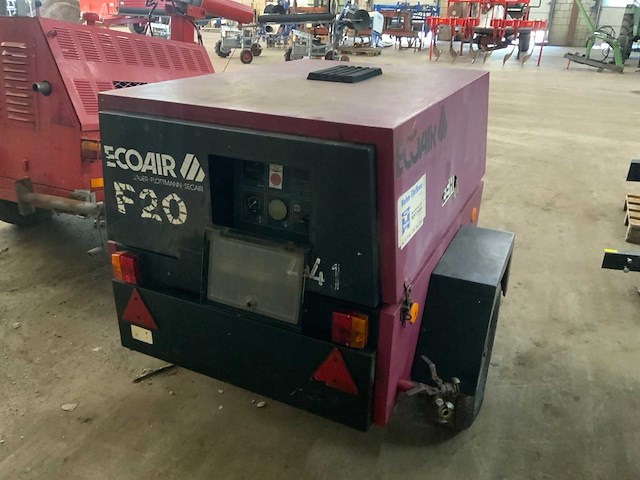 1991 ecoair f20 luchtcompressor - afbeelding 7 van  11