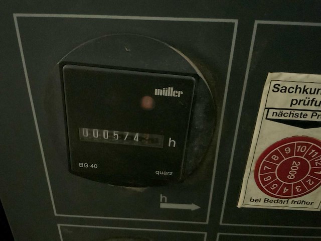 1991 ecoair f20 luchtcompressor - afbeelding 11 van  11