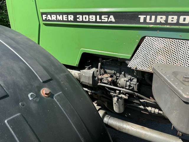 1991 fendt farmer 309lsa vierwielaangedreven landbouwtractor - afbeelding 8 van  27