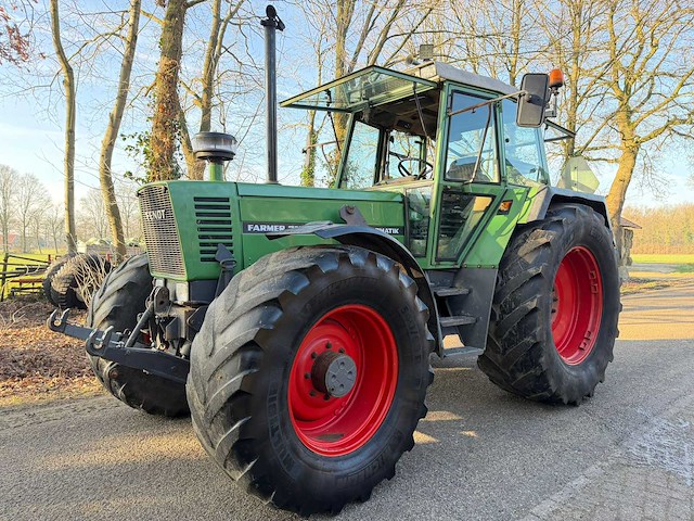 1991 fendt farmer 312 lsa vierwielaangedreven landbouwtractor - afbeelding 1 van  10