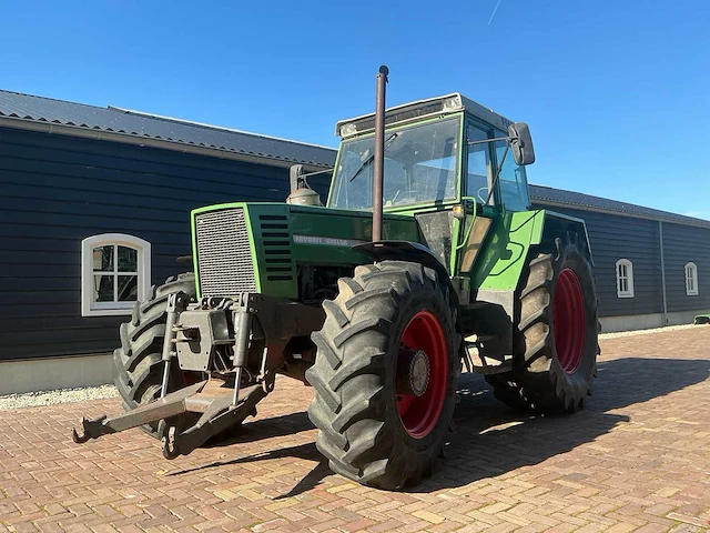 1991 fendt favorit 615 lsa turbomatik e 4wd landbouwtractor – 185 pk – fronthef - afbeelding 1 van  36