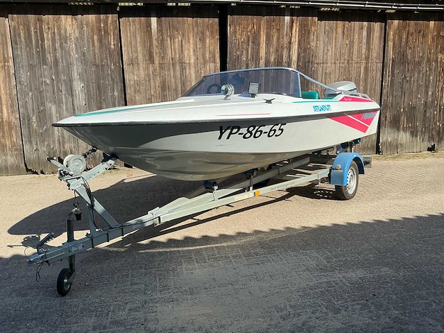 1991 fletsher arrowsport 150 sloep - afbeelding 1 van  17