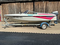 1991 fletsher arrowsport 150 sloep - afbeelding 10 van  17