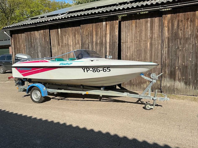 1991 fletsher arrowsport 150 sloep - afbeelding 10 van  15