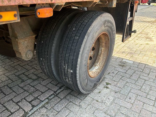 1991 floor flo-18-202 oplegger met kennis r11.000 kraan - afbeelding 4 van  22
