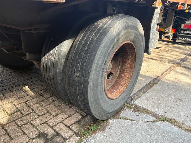 1991 floor flo-18-202 oplegger met kennis r11.000 kraan - afbeelding 6 van  22