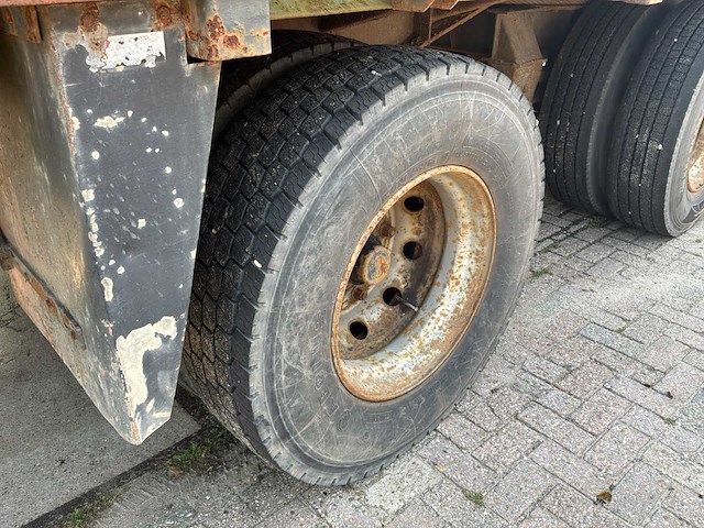 1991 floor flo-18-202 oplegger met kennis r11.000 kraan - afbeelding 11 van  22