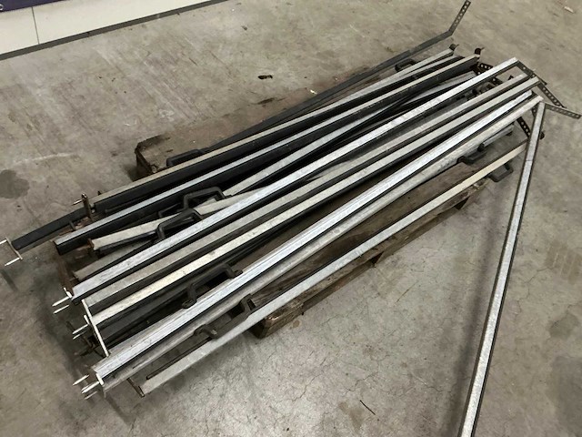 1991 hapert dl2000 platte aanhangwagen met resteelopbouw - afbeelding 6 van  16