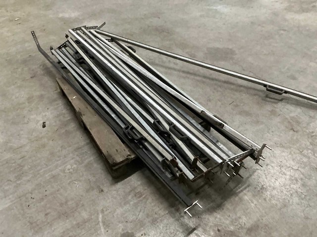 1991 hapert dl2000 platte aanhangwagen met resteelopbouw - afbeelding 8 van  16