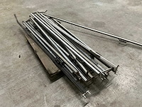 1991 hapert dl2000 platte aanhangwagen met resteelopbouw - afbeelding 8 van  16