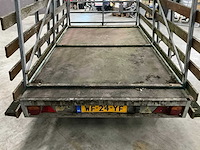 1991 hapert dl2000 platte aanhangwagen met resteelopbouw - afbeelding 13 van  16