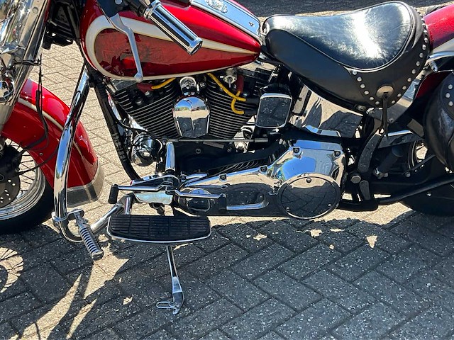 1991 harley davidson chopper flstc her. softt.cl. motorfiets - afbeelding 3 van  24