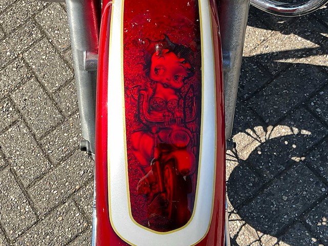 1991 harley davidson chopper flstc her. softt.cl. motorfiets - afbeelding 10 van  24