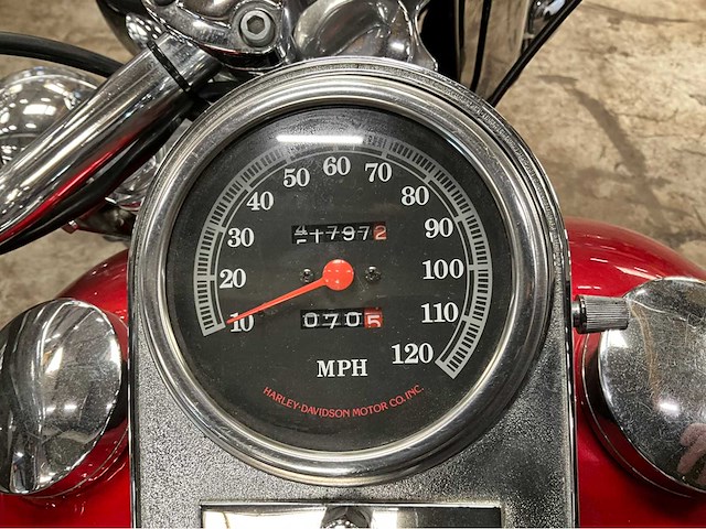 1991 harley davidson chopper flstc her. softt.cl. motorfiets - afbeelding 15 van  24